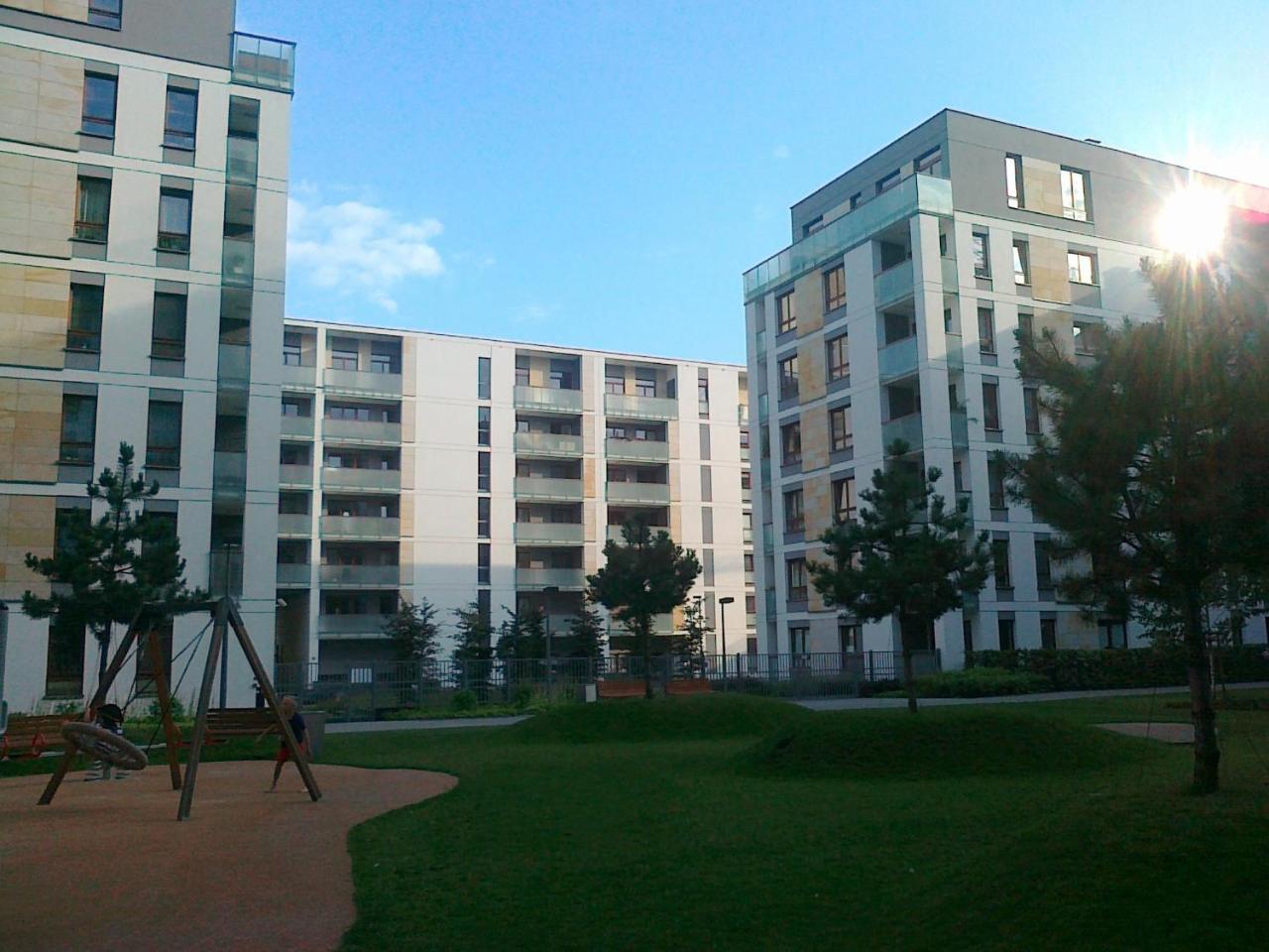 Zoliborz Green Garden Apartment Варшава Екстер'єр фото