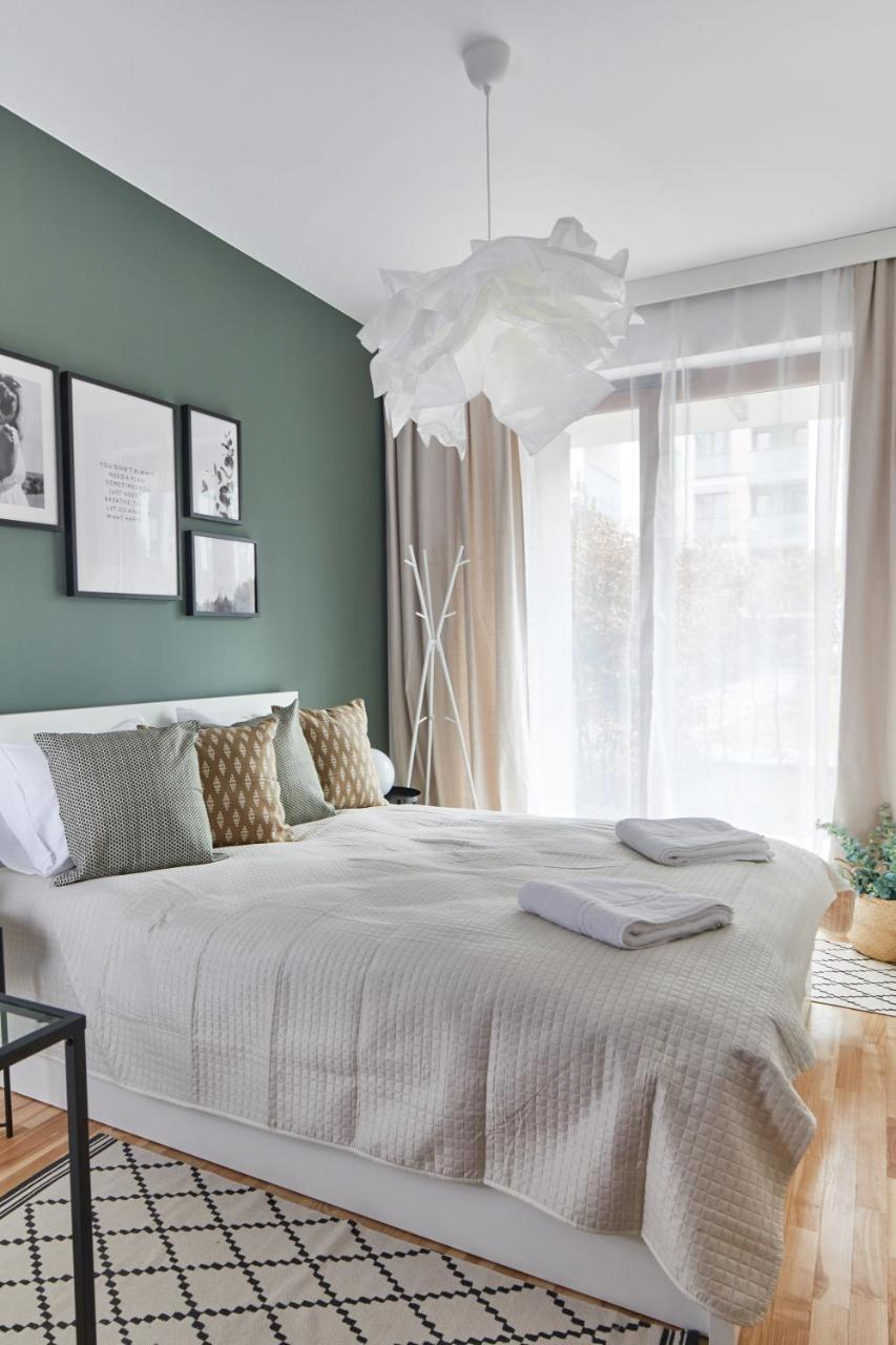 Zoliborz Green Garden Apartment Варшава Екстер'єр фото